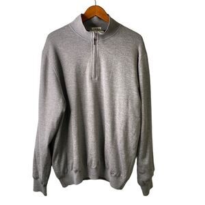 Vintage Fairway & Greene Italian Merino Wool 1/4 Zip Pullover Golf Sweater